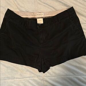Merona Black Bermuda Shorts Classic Tailored Style